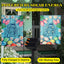 Bandera led solar jardín 12x18pulg doble cara primavera