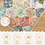 Alfombra pasillo antiderrap vintage lavable