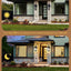 Luz pared exterior E26 grande impermeable aplique