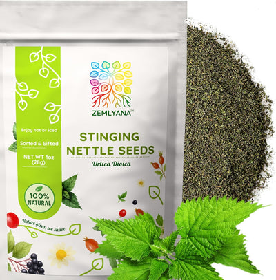 Semillas ortiga para té Urtica Dioica 1oz
