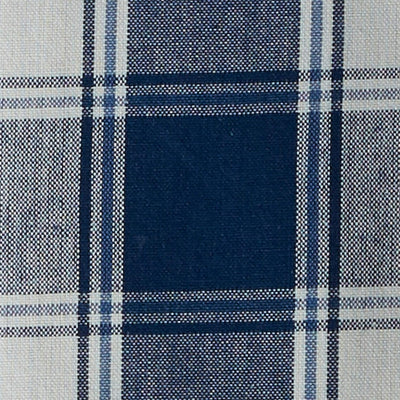 Set 5 paños cocina azul marino patrones surtidos