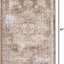 Alfombra área Roosevelt 2'2"x3'1" caqui/beige