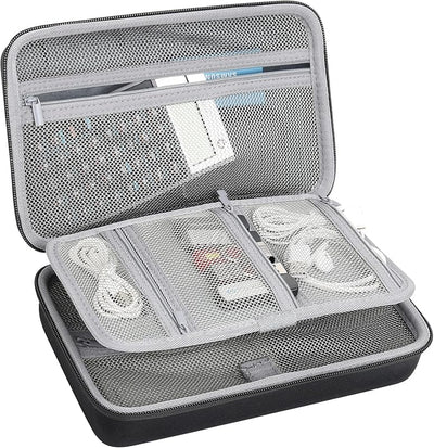 Funda viaje EVA rígida para Powerbank HDD 10.27x6.5x3.2pulg