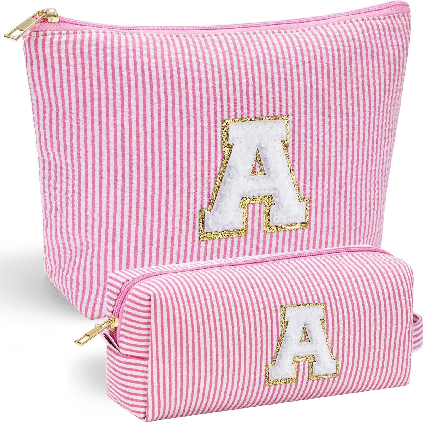 Bolsa maquillaje viaje regalo personalizado rosa