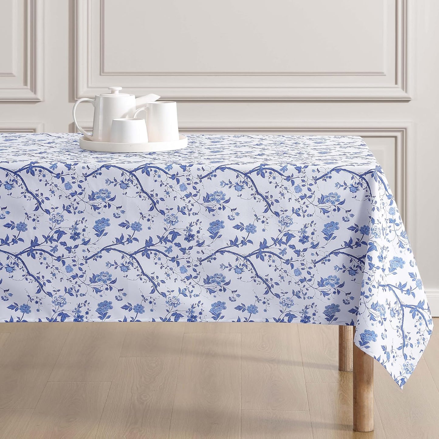 Mantel poliéster 60x102pulg resistente agua y manchas