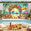 Pancarta verano 71x43pulg letrero floral