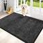 Tapete puerta antiderrap 31.5x47pulg color carbón