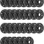 Brida piso negra 1/2pulg hierro maleable vintage set 30