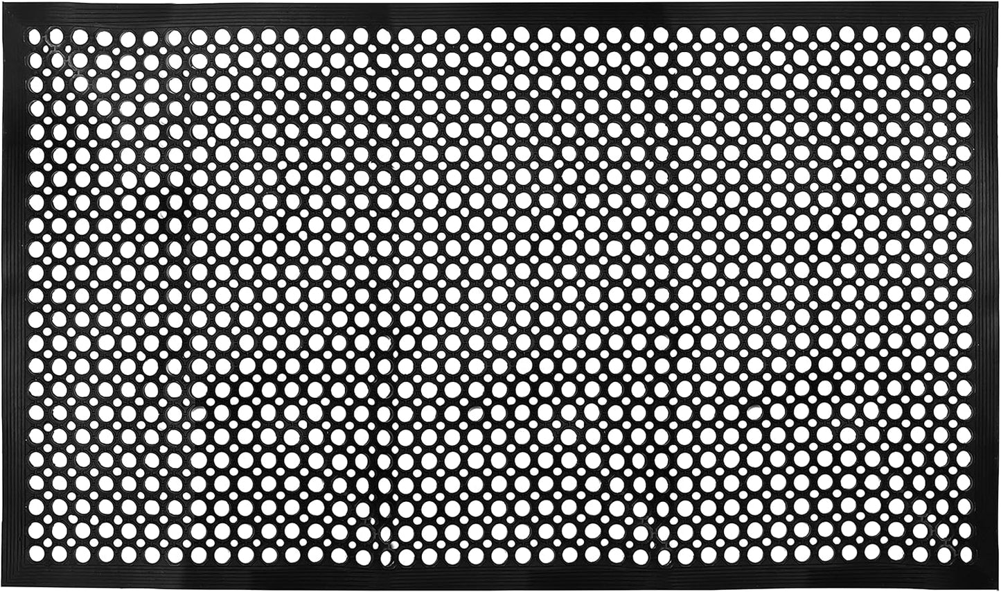 Alfombra puerta goma 61x35pulg antiderrap cocina