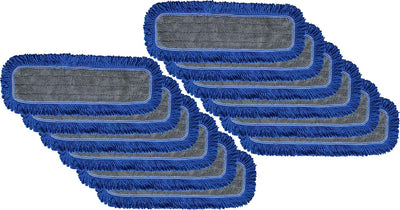 Almohadillas microfibra mopa 24pulg flecos pack 12