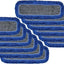 Almohadillas microfibra mopa 48pulg flecos pack 12