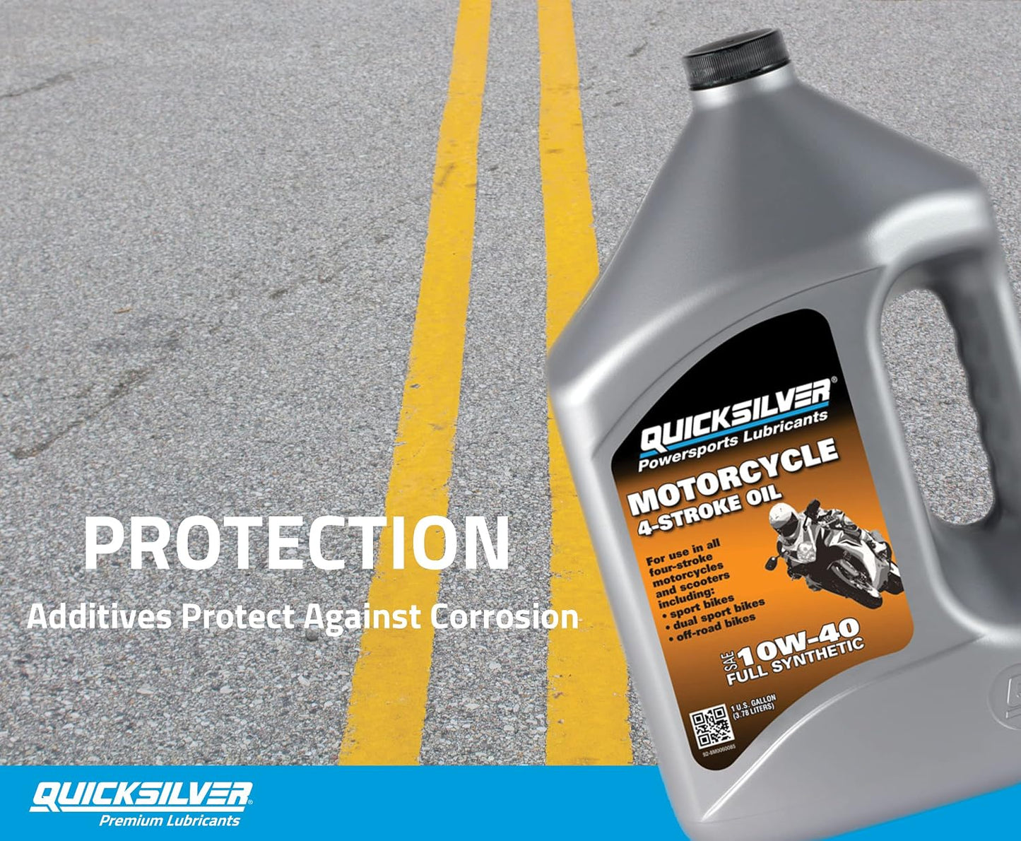 Aceite motocicleta sintético completo