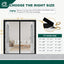 Puerta mosquitera magnética ajustable 70-74pulg