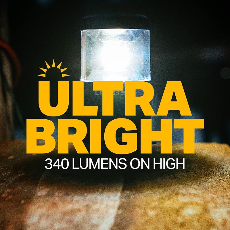 Linterna LED impermeable flotante 340 lúmenes