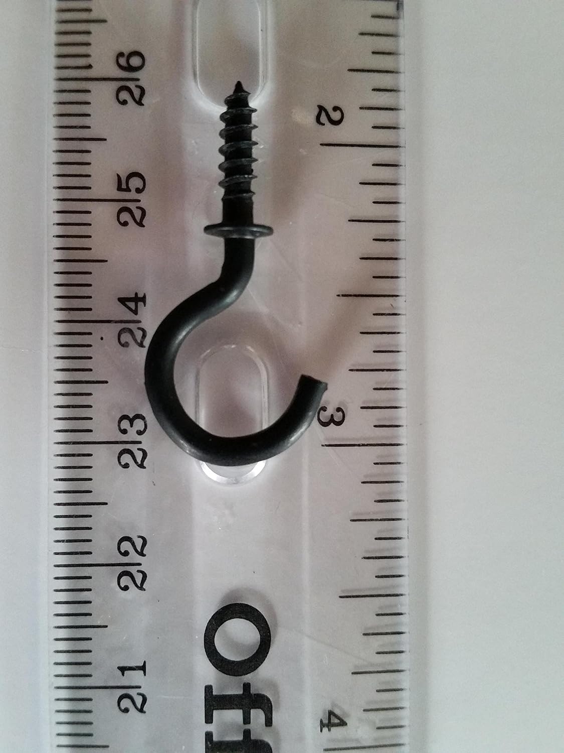 Ganchos tazas 3/4" para llaves joyería 20 Uds
