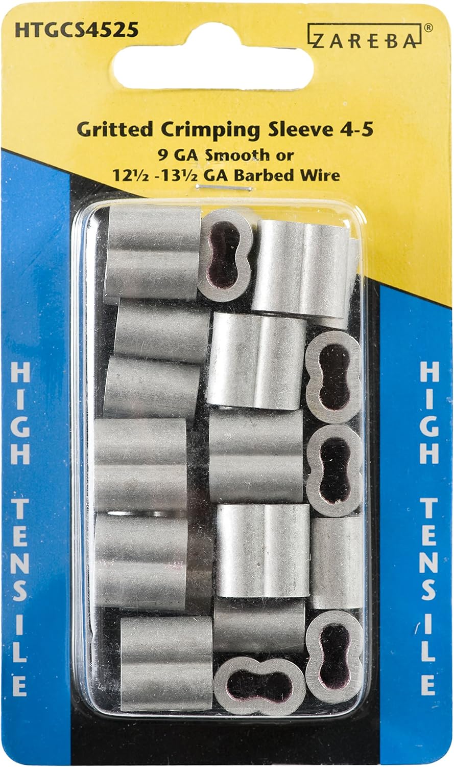 Manguito prensado 4-5 alambre 12.5-13.5 pack 25