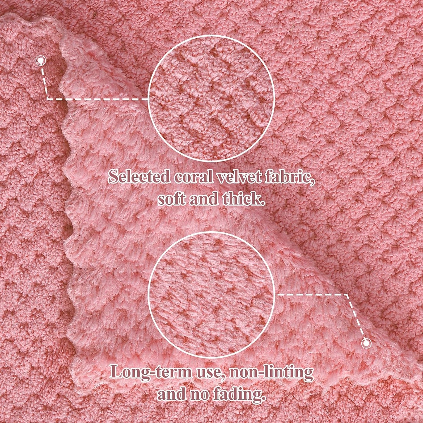 12 Paños cocina microfibra reutilizables secado rápido