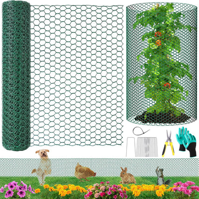 Jaula protectora plantas al aire libre 32.8x24pulg alambre