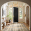 Alfombra decorativa 2x4 marfil/white moderna plush