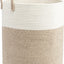 Cesta cuerda algodón 38x51cm para ropa sucia baño y bebé