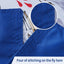 Bandera Louisiana 3x5ft resistente exteriores 3 capas latón