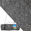 Manta picnic impermeable 80x80pulg color pez negro