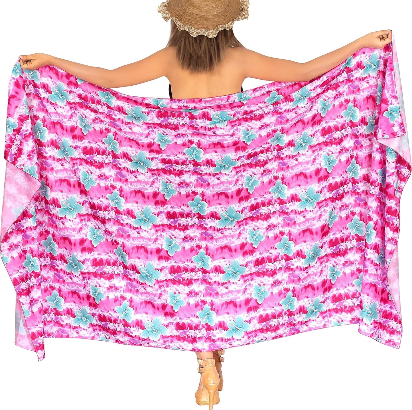 Sarong para mujer traje de baño cubre cuerpo