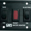 Interruptor pared ON/OFF calentador agua RV negro