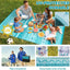 Alfombra exterior impermeable reversible 8x10ft