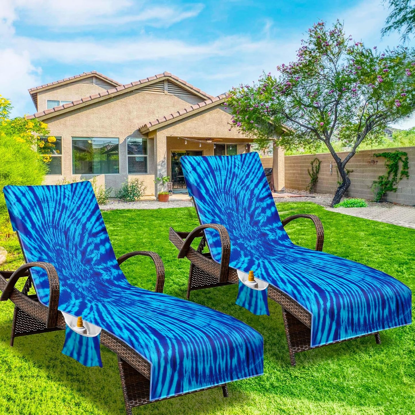 Funda silla descanso playa piscina pack 2