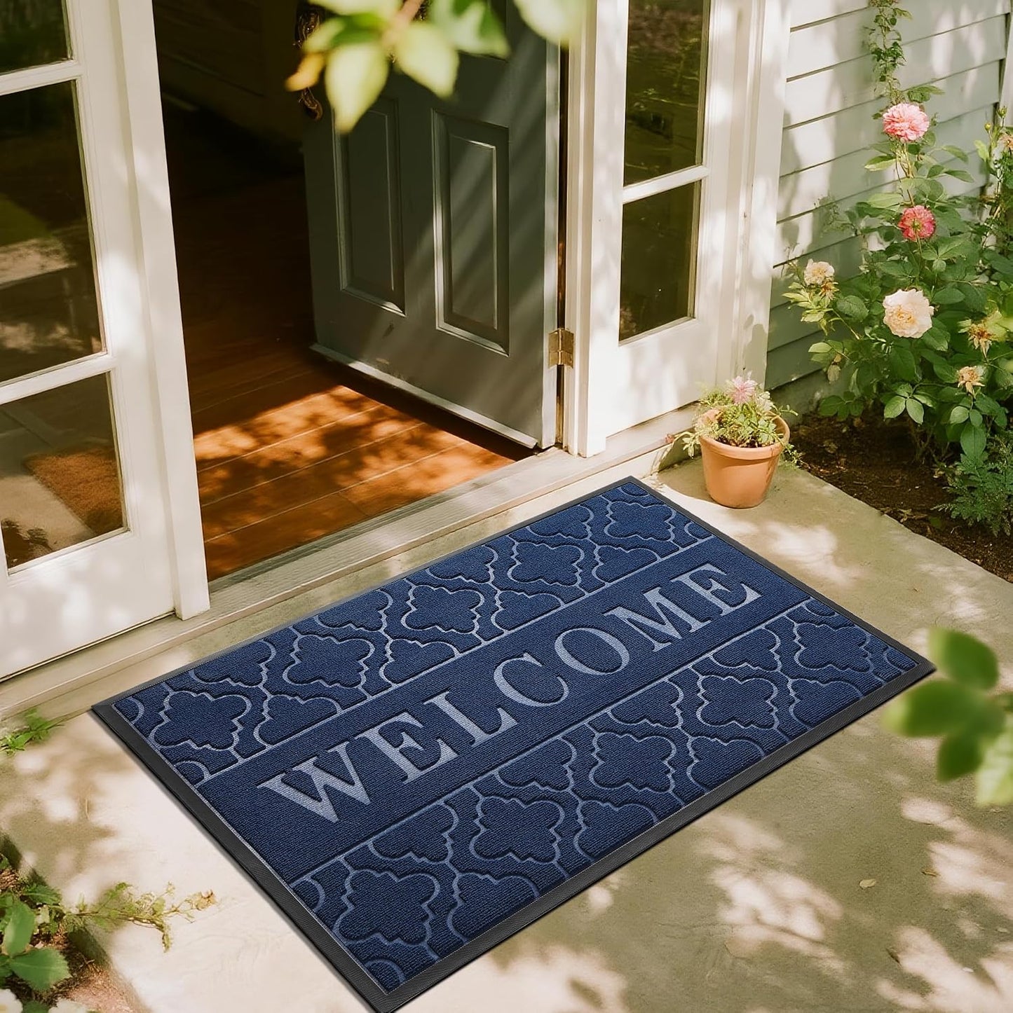 Alfombra puerta impermeable antiderrap todo clima