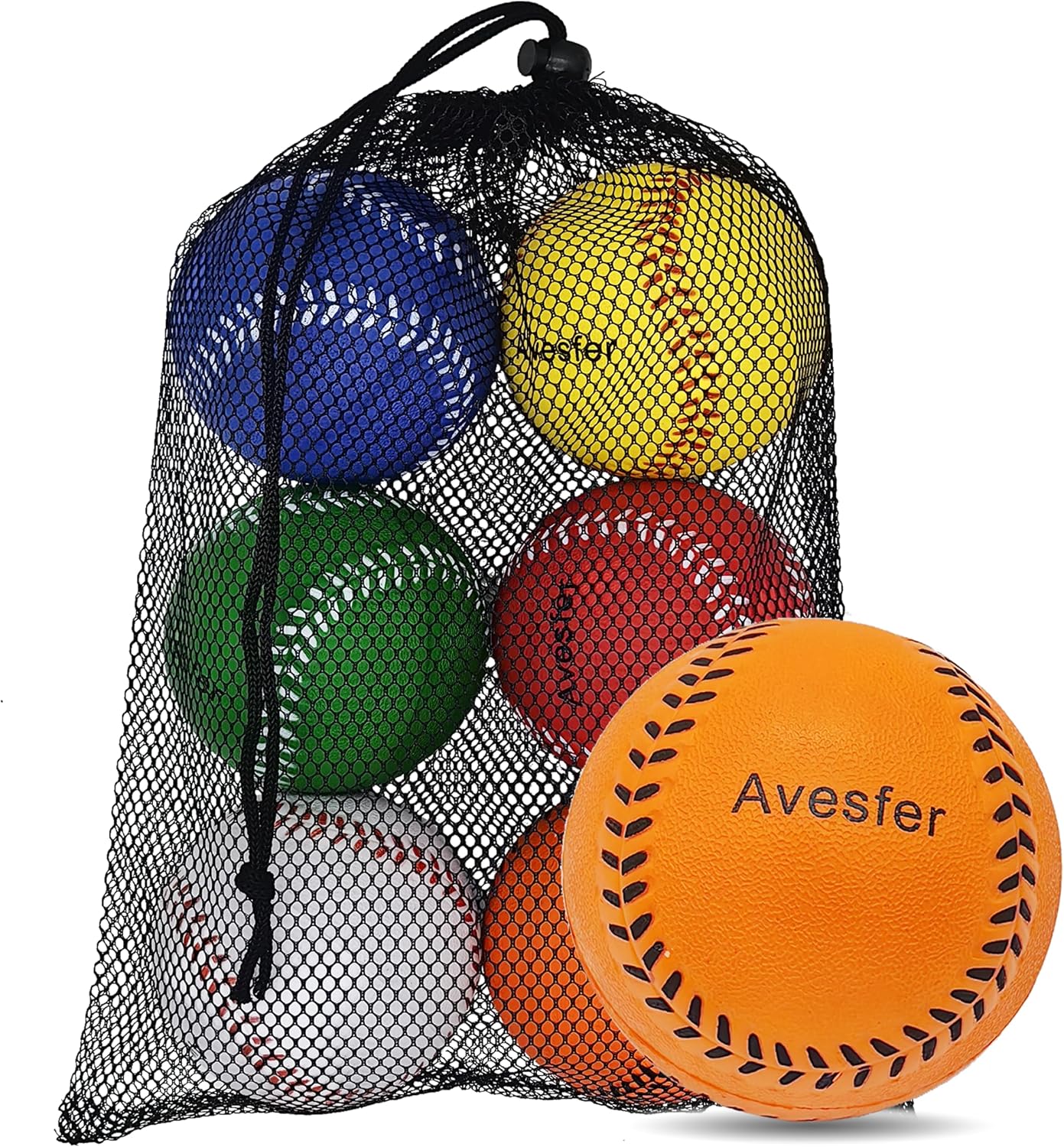 Pelotas softbol espuma 11" entrenamiento seguro