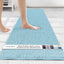 Alfombra baño microfibra esponjosa antiderrap
