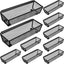 10 Organizadores Cajones Utensilios Malla 9x3pulg