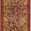 Alfombra pasillo 2ft3pulg x 12ft rojo y multicolor