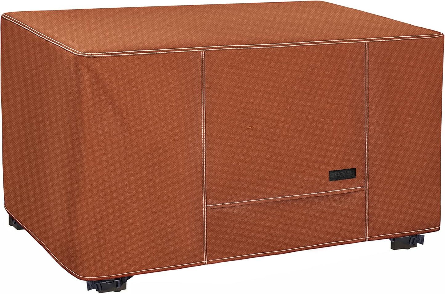Funda mesa centro patio 36x20x18" exterior color marrón