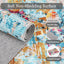 Alfombra pasillo 2x6ft lavable colorida moderna antiderrap
