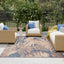 Tapete Aloha Blue Rose 7'10x10'6 Bed Room Living Room