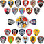 Pack 24 Plectrums Guitarra 0.018-0.047pulg Acústica Eléctrica Bajo