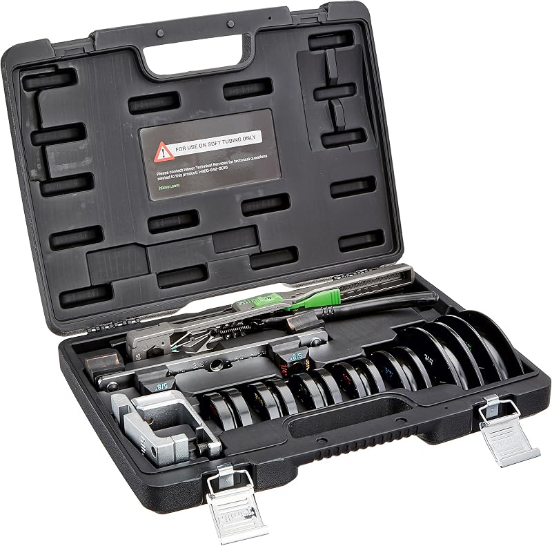 Kit doblado tubo 1/4-5/16 2.75 pulg negro pack 3