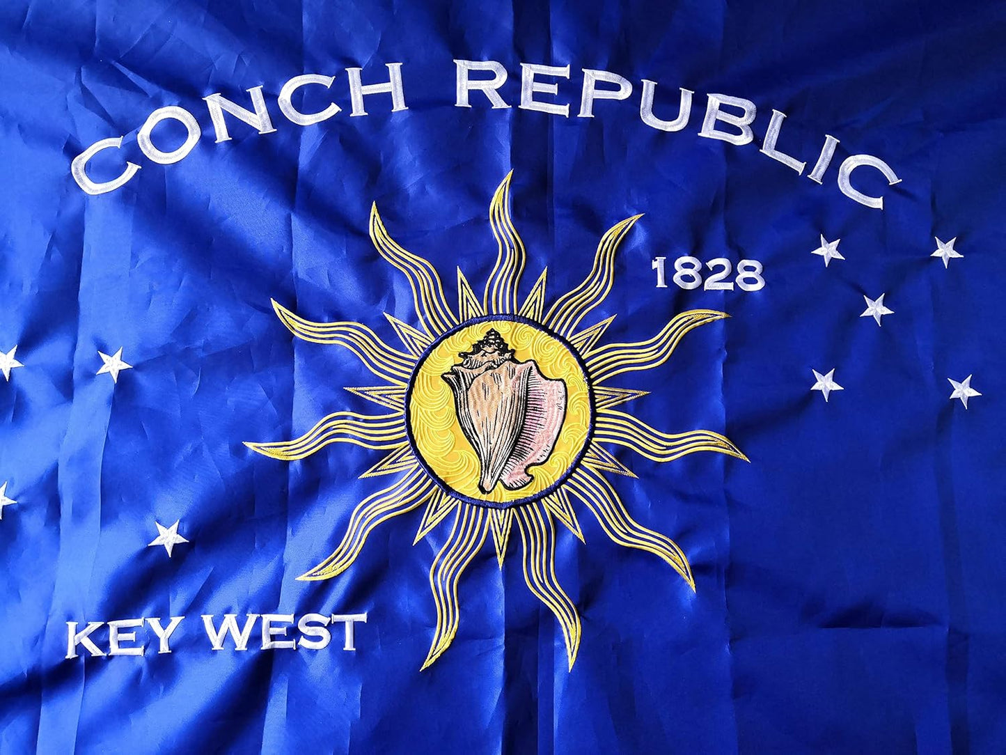 Bandera Key West Conch Republic nailon 3x5pies