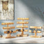 Soporte madera para pulseras y relojes con barra T