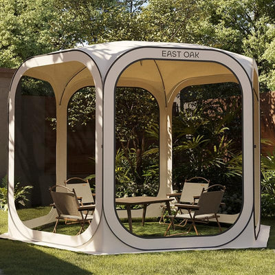 Carpa emergente 10x10ft con mosquitero para patio
