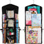 Bolsa regalo colgante doble cara organiz. papel negro