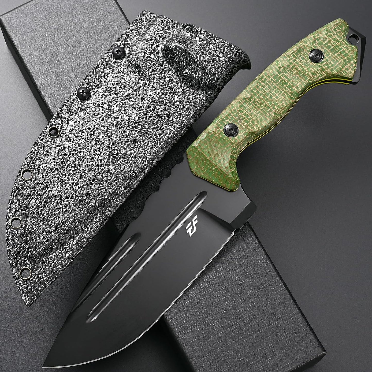 Cuchillo EDC Nitro-V acero inox mango micarta