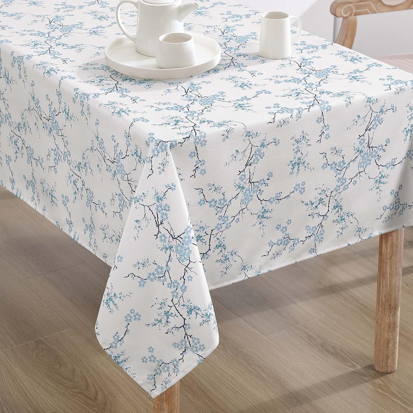Mantel decorativo poliéster repelente agua comedor cocina