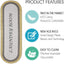 Alfombra antiderrap baño 20x59" lavable