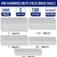 Clavos brad galvanizados 18 ga 5000 uds para clavadoras