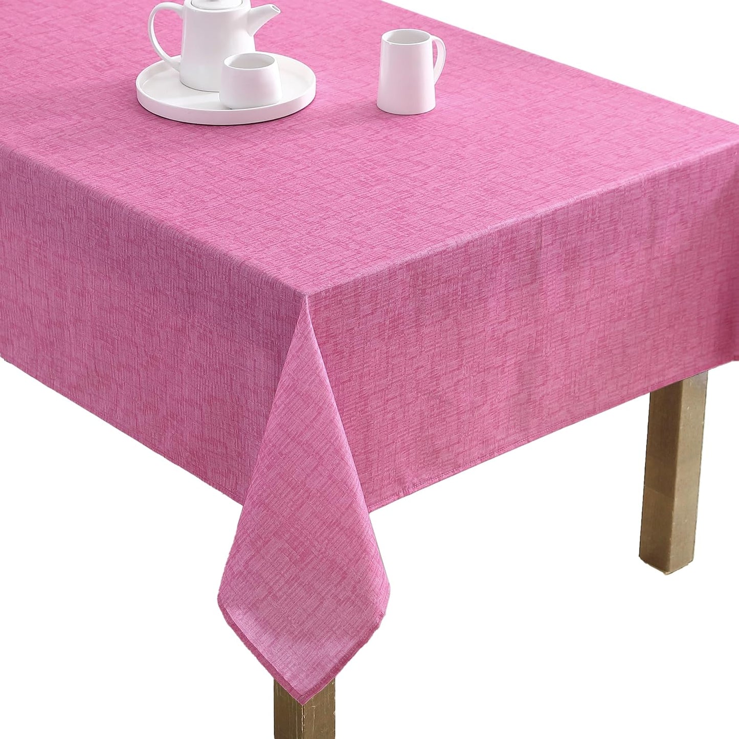 Mantel decorativo poliéster resistente arrugas y manchas