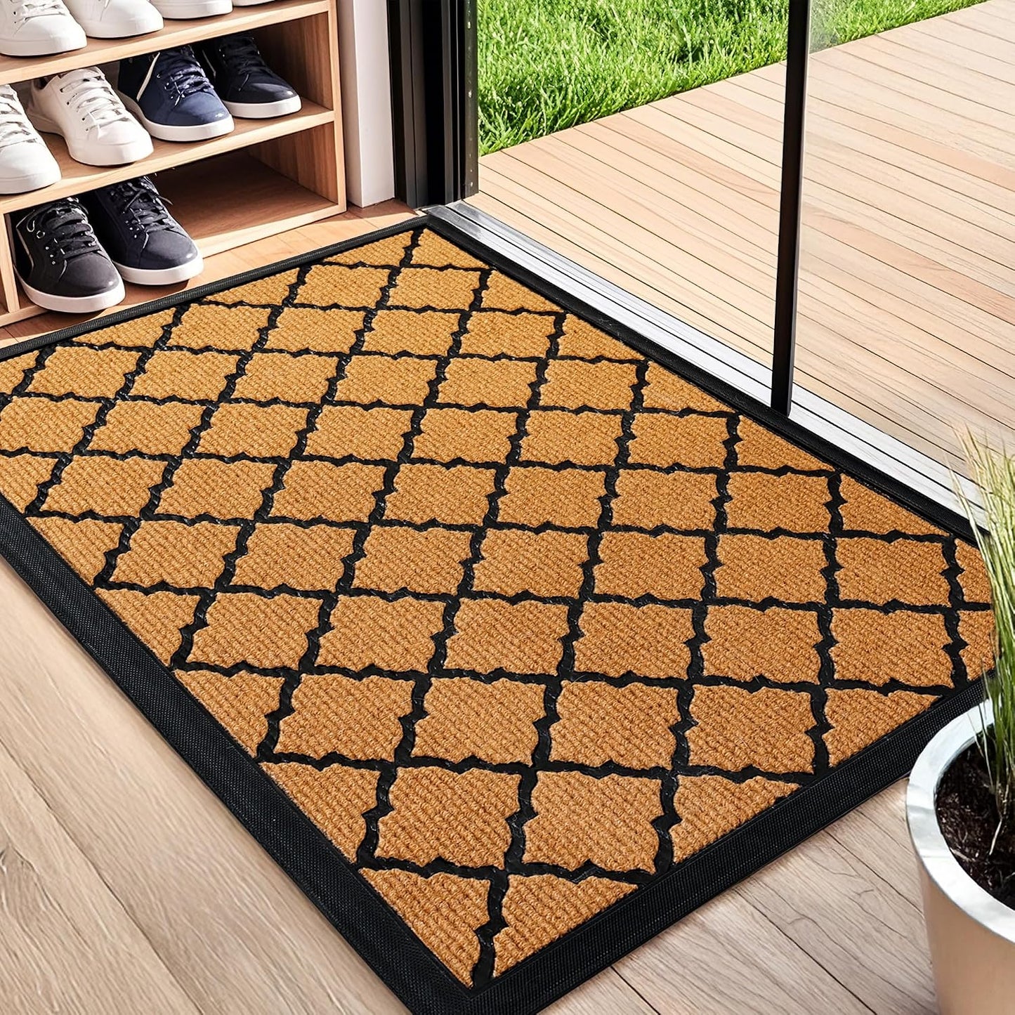 Felpudo puerta exterior 36x24" antiderrap